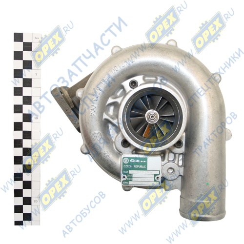 K27-145-02 Турбокомпрессор дв.740.30-740.65 КамАЗ Евро-2,3 левый (аналог ТКР7С-6, S2B/0.76); 4/6 шпильки,10 отв. CZ Strakonice2